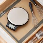 Amazon Basics LCD Kitchen Scale, Weighs Up to 11 lbs