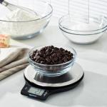 Amazon Basics LCD Kitchen Scale, Weighs Up to 11 lbs