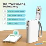 Nelko Bluetooth Mini Label Maker for Home Office