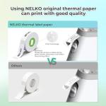 Nelko Bluetooth Mini Label Maker for Home Office