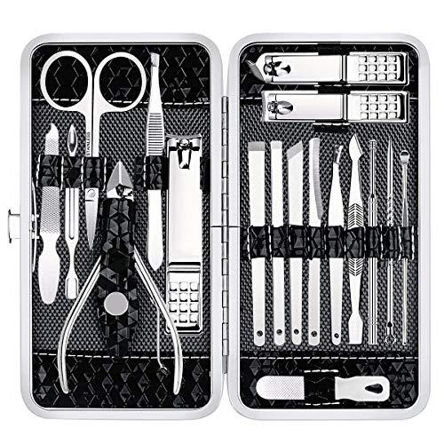 18-Piece Stainless Steel Nail Clippers Set