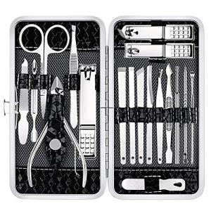 18-Piece Stainless Steel Nail Clippers Set