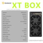 New Goldshell XT Box 580Gh/s 400W ASIC Miner for Tari (XTM) Coin SHA3x Algorithm 0.69j/Gh Home Mining Crypto Machine