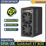 New Goldshell XT Box 580Gh/s 400W ASIC Miner for Tari (XTM) Coin SHA3x Algorithm 0.69j/Gh Home Mining Crypto Machine