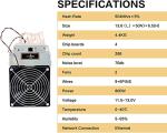Antminer L3+ Litecoin Miner - 504MH/s Powerhouse