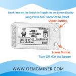 NerdMiner V2 Pro 250KH/s Bitcoin Solo Miner