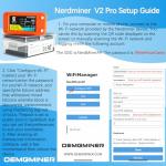 NerdMiner V2 Pro 250KH/s Bitcoin Solo Miner