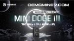 Goldshell Mini Doge 3 ASIC Miner for Dogecoin & LTC