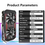 HyperRender GTX 1660 TI 6GB Gaming Graphics Card