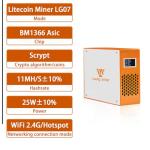 Litecoin and Dogecoin Solo Miner 11MH/S