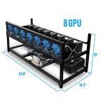 Kingwin Stackable Aluminum GPU Mining Rig Case