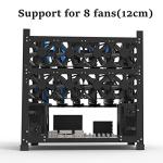 12GPU Mining Rig Frame - Steel Open Air Case