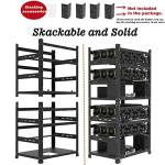 12GPU Mining Rig Frame - Steel Open Air Case