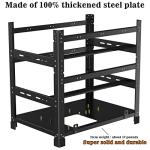 12GPU Mining Rig Frame - Steel Open Air Case