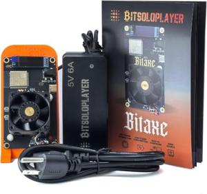 Bitaxe Gamma 601 BTC Miner 1.2TH/s, BM1370 ASIC Chip, 2.4G WiFi, 18W/TH, Crypto Lottery Mining Machine, Micro Silent for Home Use - Compatible with S21 Pro