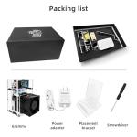 Bitaxe Gamma Miner Crypto Miner NMAxe 1.2TH/s ASIC Crypto BTC Miner Solo Lottery BM1370 Chip WiFi Bluetooth 20W Low Power Mining Crypto Machine