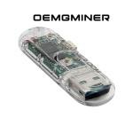 OEMGMINER New NerdMiner V2 USB Plug T-Dongle S3 Hashrate 70-75Kh/s with Display BTC Crypto Solo Lottery with Low Power Consumption - WiFi Connection