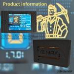 NerdMiner V2 MAX Solo Bitcoin Miner – 930KH/s Hash Rate, 1.5W Power, 3.125 BTC Win3, Compact 2.4G WiFi & Wired Connection, High-Efficiency Cryptocurrency Miner for Bitcoin Enthusiasts（Black