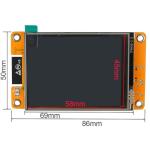 DIYmalls NerdMiner V2 NMMiner ESP32-2432S028R ESP32 Development Board 2.8 inch Display Module Resistive Touchscreen + Acrylic Case