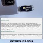 OEMGMINER New NerdMiner V2 USB Plug T-Dongle S3 Hashrate 70-75Kh/s with Display BTC Crypto Solo Lottery with Low Power Consumption - WiFi Connection