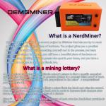 Nerd Miner V2 Ultra Bitcoin Solo Lottery Miner - BTC - Crypto Nerdminer V2.0 pro Hashrate 78K 1W Firmware 1.6.3 with Orange case