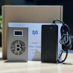 Bitcoin Miner LV06 BTC Solo Miner WiFi SHA-256 500GH/S BM1366 Asia SHIP Low Noise Lottery Machine Device Home Use