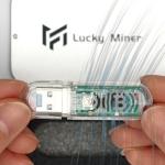 USB Bitcoins Miner Mini Solo Miner LV03 Asic Algorithm Lottery Crypto Miner 2.4G WiFi 74KH 1W with Display Compact Portable Bitcoins Mining Stick Cryptocurrency Silent (1pcs)