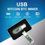 USB Bitcoins Miner Mini Solo Miner LV03 Asic Algorithm Lottery Crypto Miner 2.4G WiFi 74KH 1W with Display Compact Portable Bitcoins Mining Stick Cryptocurrency Silent (1pcs)