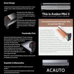 New Canaan Avalon Mini 3 BTC Heater Miner - 37.5 TH/s 800W Bitcoin ASIC - Dual-Function Cryptocurrency Mining with Wi-Fi - Solo Mining & Stake Pool for Home Use 110V-240V