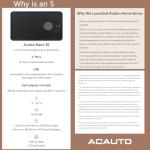 New Canaan Avalon Nano 3S BTC Miner - 6 TH/s 140W Bitcoin ASIC Miner - Quiet with Canaan Original Power Supply - Supports Solo Mining & Stake Pool for Office and Home Use(Black)