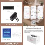 New Canaan Avalon Nano 3S BTC Miner - 6 TH/s 140W Bitcoin ASIC Miner - Quiet with Canaan Original Power Supply - Supports Solo Mining & Stake Pool for Office and Home Use(Black)