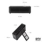 Canaan Avalon Nano 3S Compact Bitcoin Miner – 6 TH/s Hashrate, 140W BTC Miner - SHA256 ASIC Mining Machine for Learning, Hobby, Home, or Office Use - Comes with UK Plug