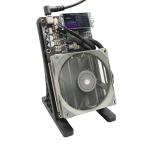 NerdQaxe++ 4.8TH/s Bitcoin Miner - 4X BM1370 ASIC Chips, 15J/Th, 68W Power Consumption, 2.4G WiFi, Open Source Mining Machine, High Efficiency for BTC Mining (Black