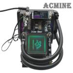 in Stock NerdQaxe++ Hydro - 4.8TH/s Bitcoin Miner 15J/TH Efficiency 60W Low Power,SHA-256 ASIC 4*BM1370 Chips,2.4G WiFi Open-Source Mining Perfect for Mining Enthusiasts