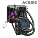 in Stock NerdQaxe++ Hydro - 4.8TH/s Bitcoin Miner 15J/TH Efficiency 60W Low Power,SHA-256 ASIC 4*BM1370 Chips,2.4G WiFi Open-Source Mining Perfect for Mining Enthusiasts