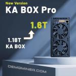 New Goldshell KA Box Pro 1.6TH/s 600W ASIC Miner KAS Miner KHeavyHash Algorithm Kaspa Mining with 110V-240V PSU and Cord