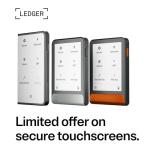 Ledger Flex - Experience a Secure E Ink Touchscreen Crypto Wallet. (Graphite)