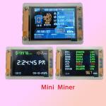 NMMiner Upgraded 1060 KH/S Harshrate, 2.8 Inch Smart Display,Solo Lottery Miner,USB NMMiners for home (2 PCS)