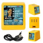 Nerdminer V2 Bitcoin Miner Binghe 1060 KH/s Nerd Miner V2 Intelligent Display with ESP32 and Table Clock Bitcoin Miner BTC Solo Lottery Miner Bitcoin Crypto Lottery Miner Compatible with Nerd Miner v2