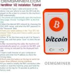 NerdMiner V2 Mini 1000KH/S 0.5W Bitcoin Solo Miner Win 3.125 BTC Lottery Low Power Consumption Asic Miner by OEMGMINER