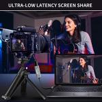 video capture card, Papeaso 4K HDMI to USB capture card, Full HD 1080p video capture device, HDMI Video Game Capture for Editing Video/Games/Streaming/Online Teaching(silver)