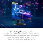 MSI MAG 273QP QD-OLED X24 26.5 Inch WQHD Gaming Monitor - 2560 x 1440 Quantum Dot OLED Panel 240Hz / 0.03ms, 99% DCI-P3, ΔE≤2, DisplayHDR True Black 400, DP 1.4a, HDMI 2.1