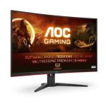 AOC Gaming C32G2ZE - 32 Inch FHD Curved Monitor, 240Hz, 1 ms MPRT, VA AMD FreeSync Premium, Low Input Lag (1920x1080@ 240Hz, 300 cd/m², HDMI/DP)