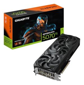 Gigabyte GeForce RTX 5070 Ti WINDFORCE OC SFF 16G Graphics Card - 16GB GDDR7, 256bit, PCI-E 5.0, 2497 MHz Core Clock, 3 x DP 2.1a, 1 x HDMI 2.1b, NVIDIA DLSS 4, GV-N507TWF3OC-16GD