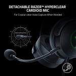 Razer Kraken V3 - Wired USB Gaming Headset with Razer Chroma RGB (TriForce 50 mm Drivers, THX Spatial Audio, HyperClear Cardioid Mic, Chroma RGB) Black