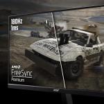 acer Nitro KG241Y S3 24-inch Gaming Monitor - VA Panel, 1920 x 1080, 4ms, 180Hz, FreeSync Premium, HDR 10, DP, HDMI