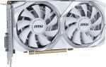MSI GeForce RTX 3050 VENTUS 2X XS WHITE 8G OC Gaming Graphics Card - 8GB GDDR6, 1807 MHz, PCI Express Gen 4, 128-bit, 1x DP (v1.4a), 1x HDMI 2.1 (Supports 4K)