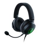 Razer Kraken V3 HyperSense - Wired USB Gaming Headset with Haptic Technology (TriForce Titanium 50 mm Drivers, THX Spatial Audio, Detachable HyperClear Cardioid Mic) Black