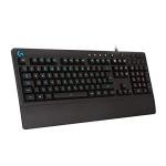 Logitech G213 Prodigy Gaming Keyboard, LIGHTSYNC RGB Backlit Keys, Spill-Resistant, Customizable Keys, Dedicated Multi-Media Keys, QWERTY UK Layout - Black