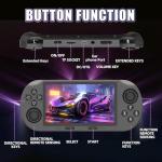 ZYGSEVE Retro Games Console, 20000+ Pre-Installed Games, Handheld Game Console 4.5-Inch HD IPS Screen, 3000mAh Long-Lasting Battery